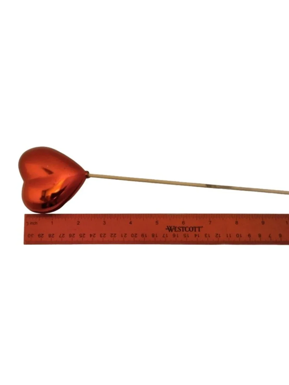 Valentine Heart Planter Wood Stake Decoration Floral Accent
